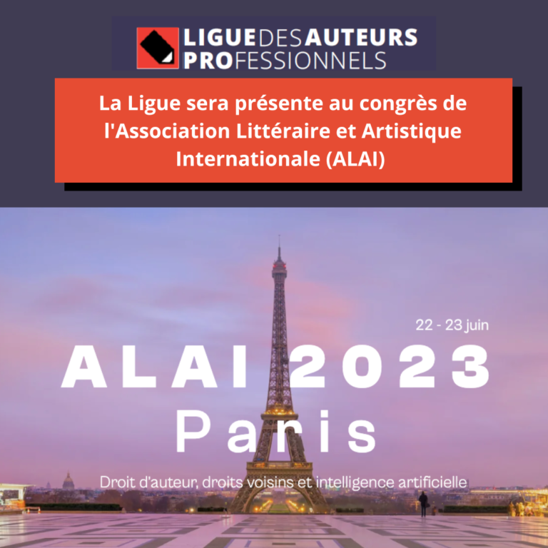 Ligue.auteurs.pro | La Ligue Intervient Au Congrès International De L’ALAI